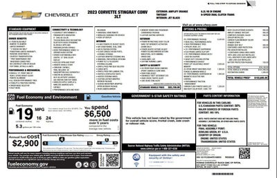 2023 Chevrolet Corvette Stingray 3LT