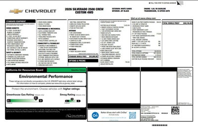 2026 Chevrolet Silverado 2500 HD Custom