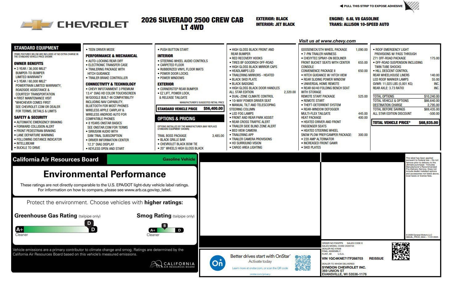 2026 Chevrolet Silverado 2500 HD LT