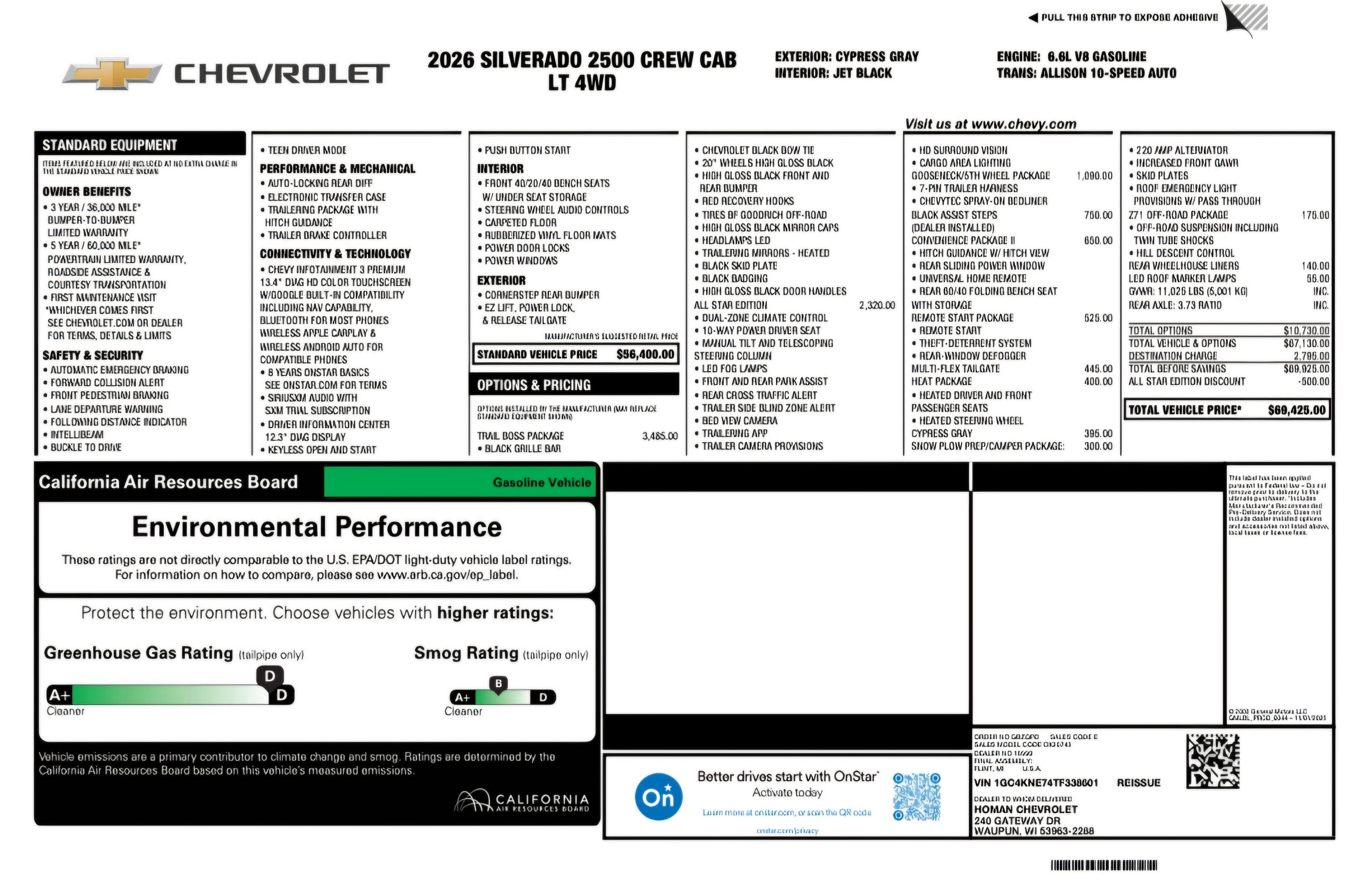 2026 Chevrolet Silverado 2500 HD LT