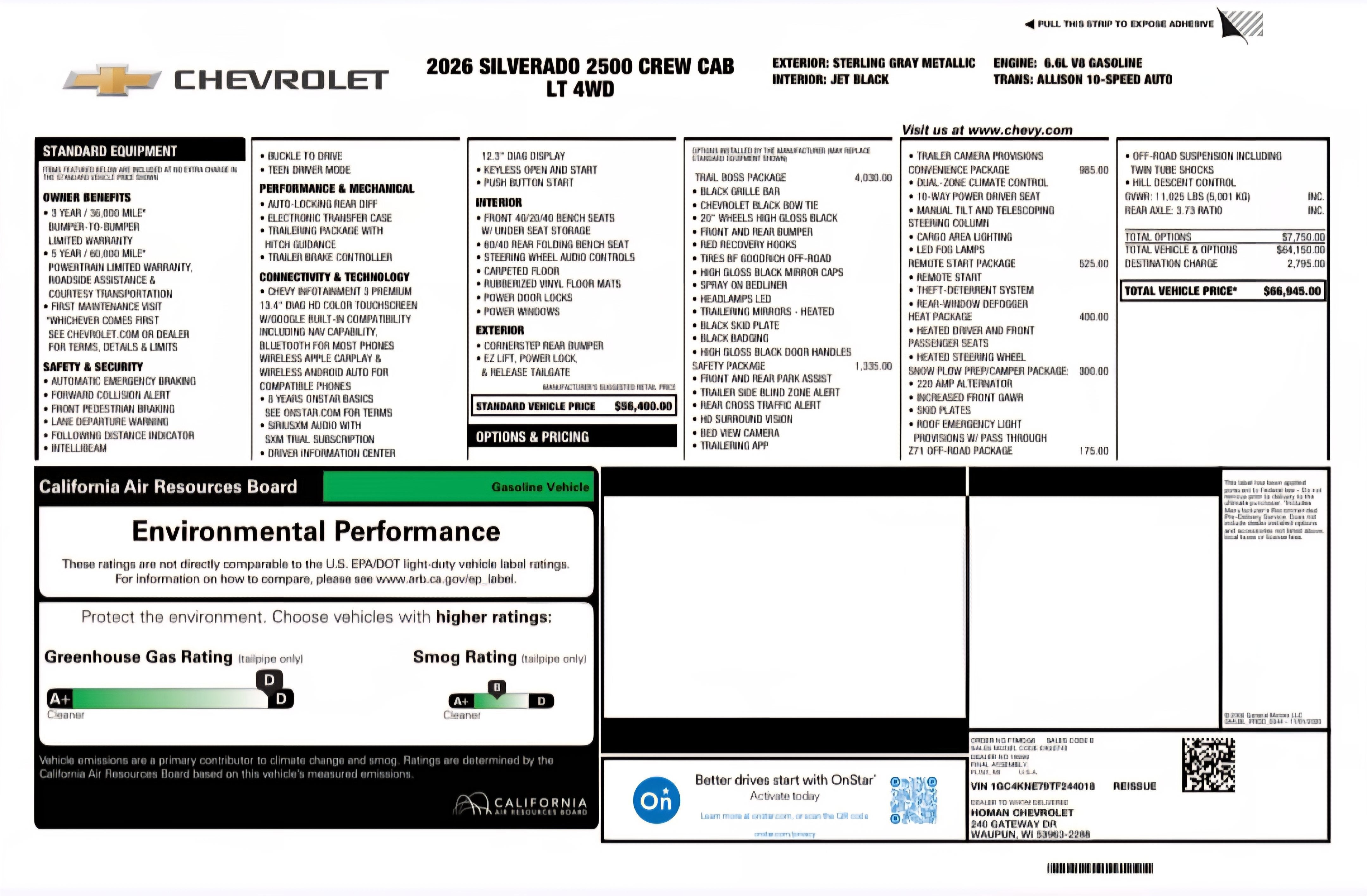 2026 Chevrolet Silverado 2500 HD LT