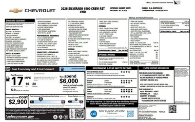 2026 Chevrolet Silverado 1500 RST