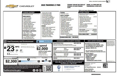 2025 Chevrolet Traverse LT