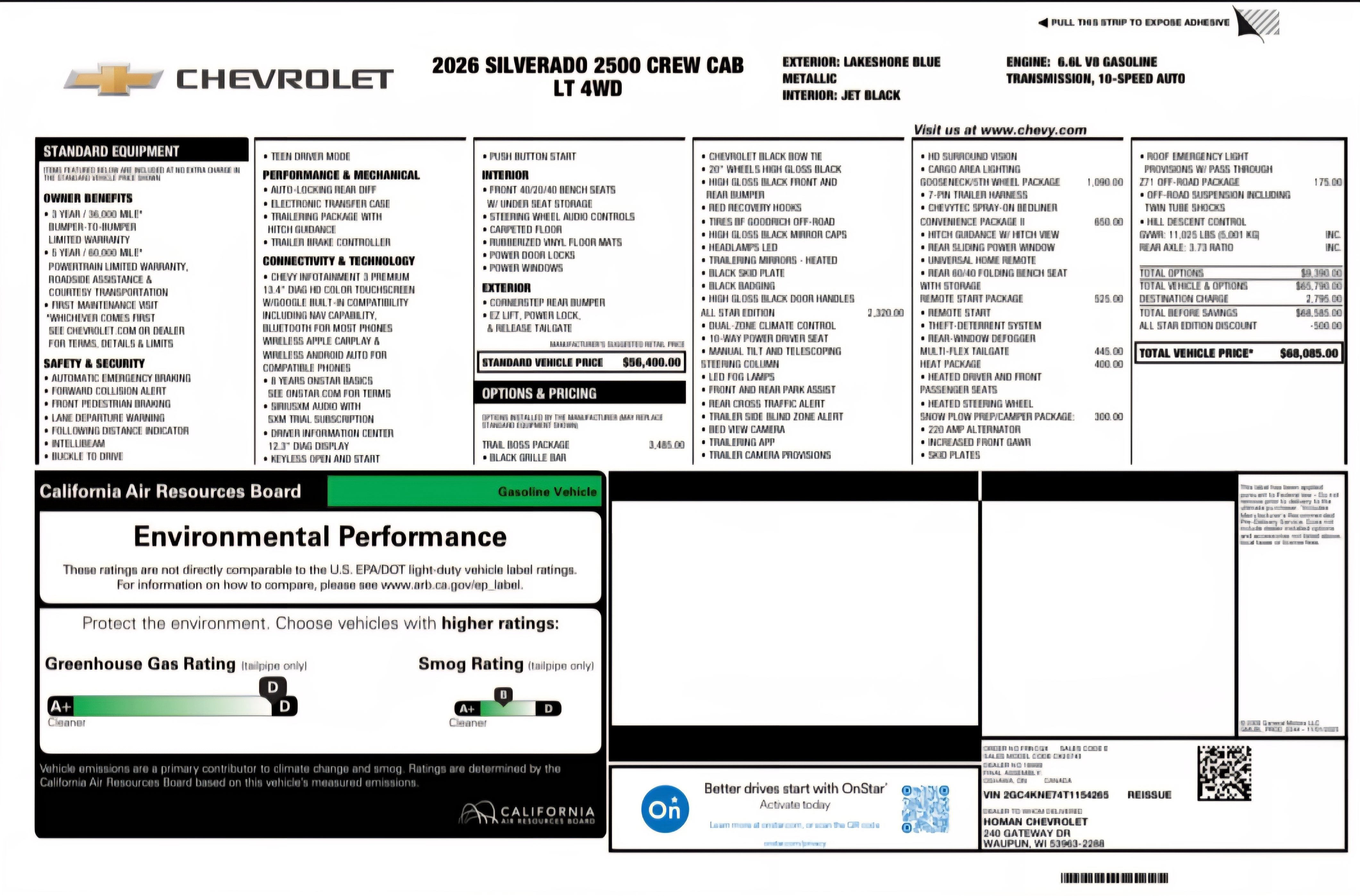 2026 Chevrolet Silverado 2500 HD LT