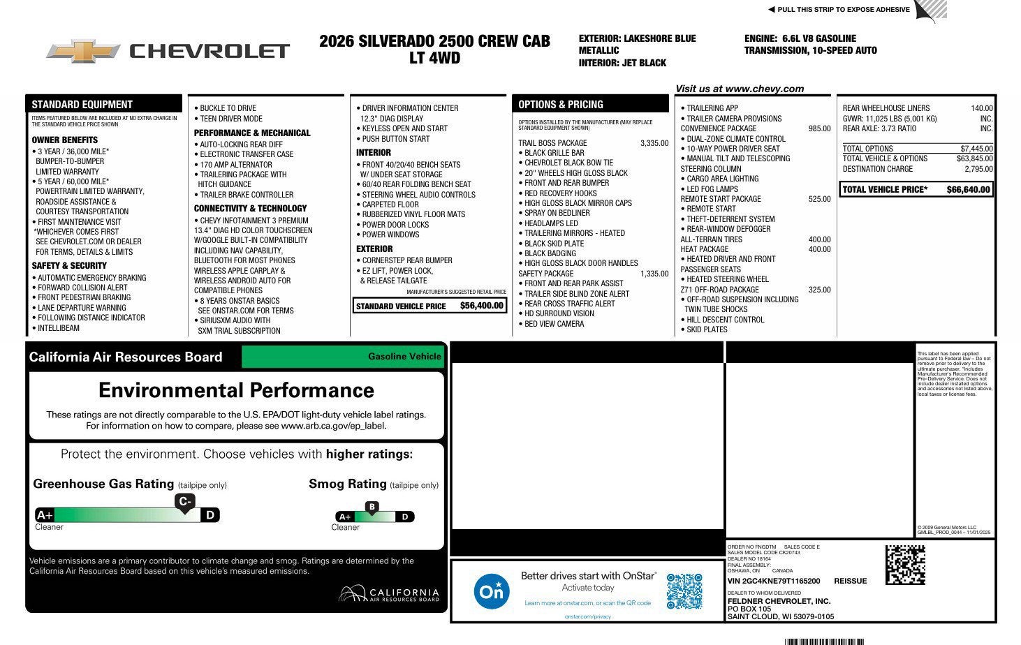 2026 Chevrolet Silverado 2500 HD LT