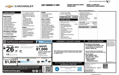 2027 Chevrolet Equinox LT