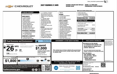 2027 Chevrolet Equinox LT