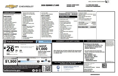 2026 Chevrolet Equinox LT