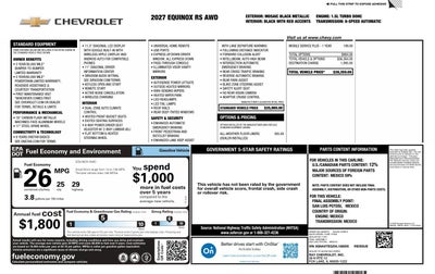 2027 Chevrolet Equinox RS