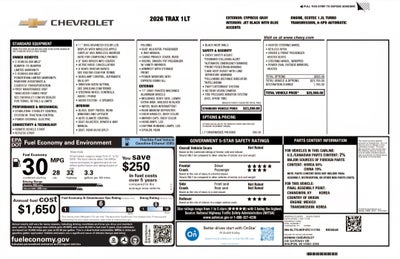 2026 Chevrolet Trax LT