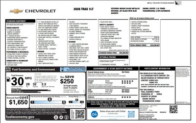 2026 Chevrolet Trax LT