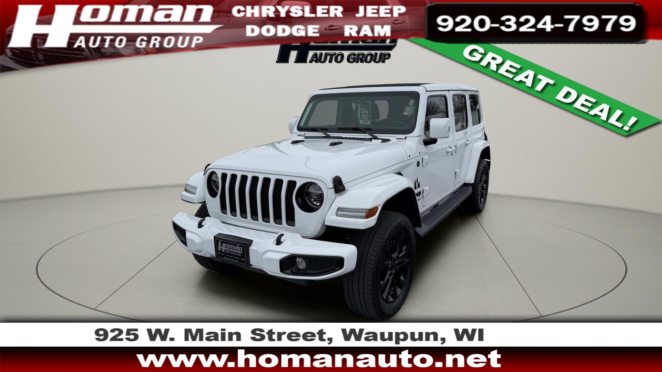 2021 Jeep Wrangler Unlimited Sahara High Altitude