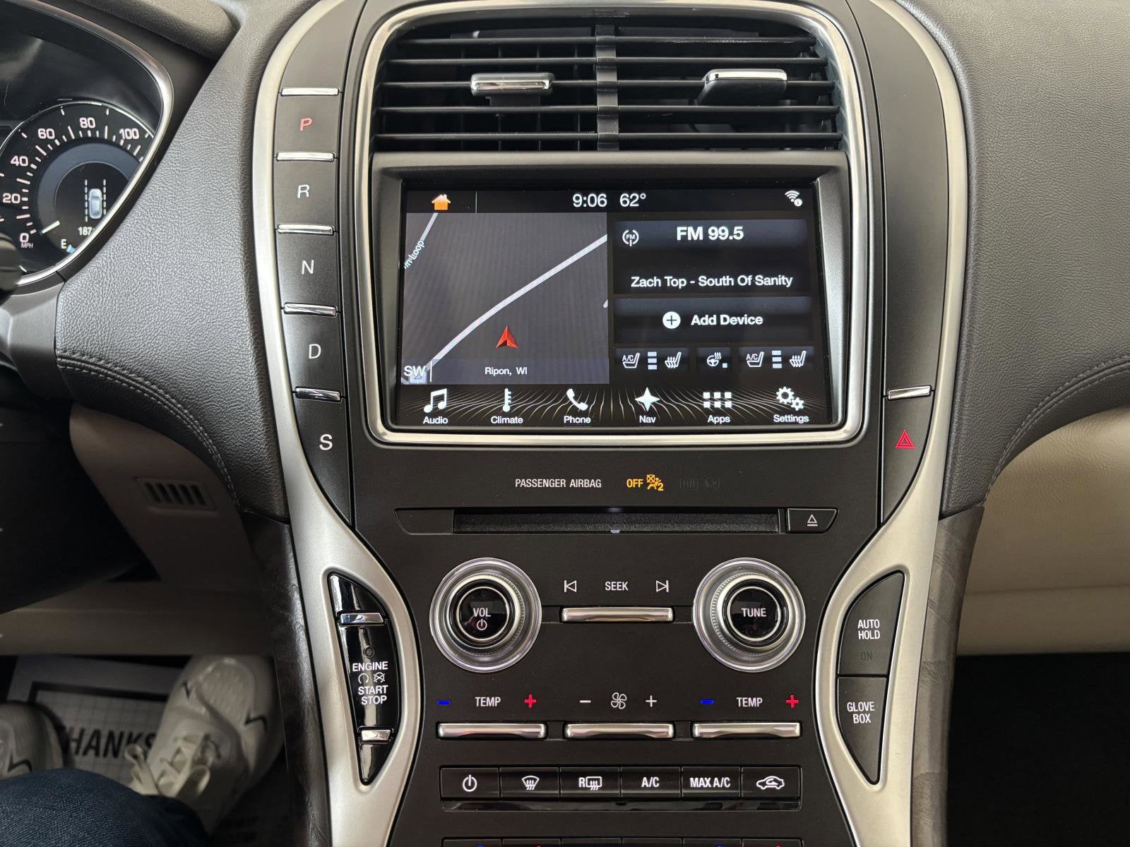 2018 Lincoln MKX Reserve